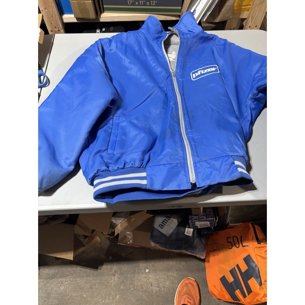 Vintage K-brand Pfizer Coat Blue XL